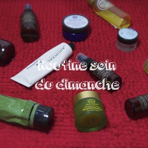 Routine soin du dimanche