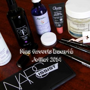 Favoris beauté Juillet 2014 sur Youtube !