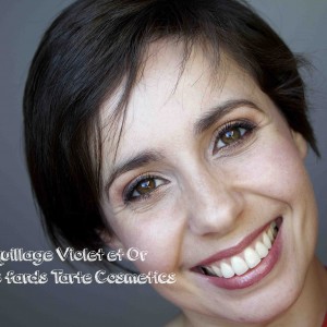 Maquillage Violet et Or avec Tarte Cosmetics