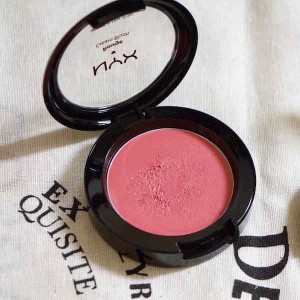 Bush crème NYX, 05 Glow, utilisé une dizaine de fois, 2€