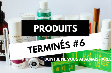 Produits finis dont je ne vous ai jamais parlé