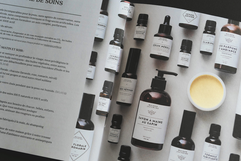 Gamme de soins Maison Jacynthe