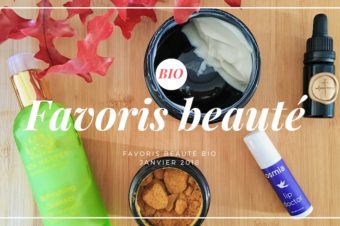 Favoris beauté bio Janvier 2018 sur Youtube